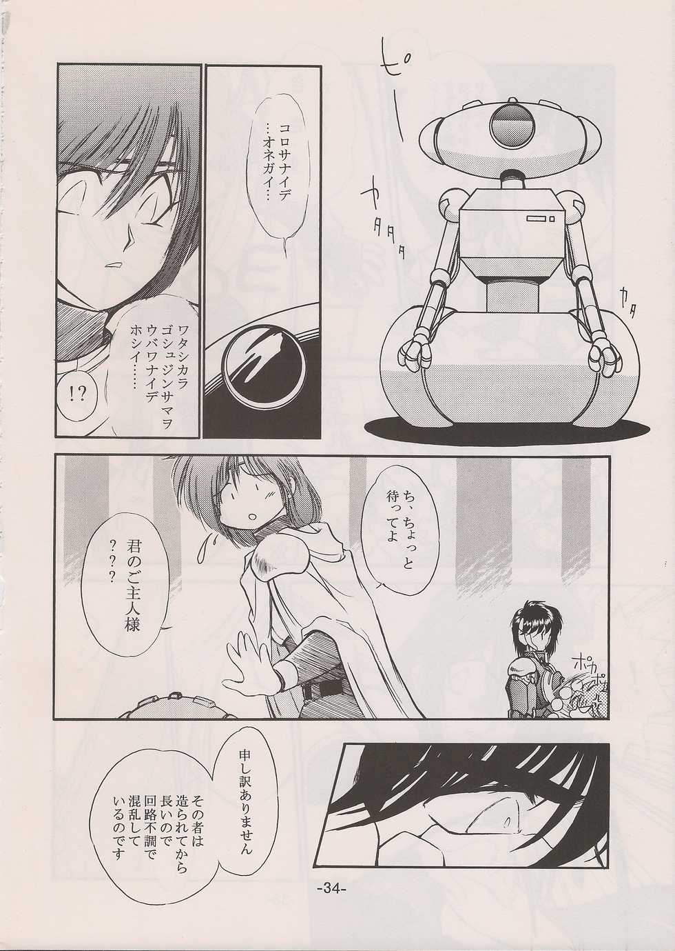 (C58) [Manga Doukou-kai (Tominaga Akiko)] PHANTASY STAR ALL!! 11 (Phantasy Star series) - Page 34