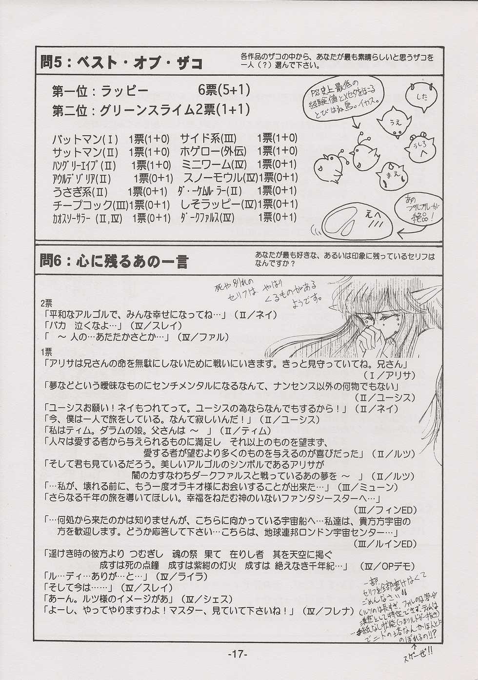 [Manga Doukou-kai (Tominaga Akiko)] PHANTASY STAR ALL!! 7 (Phantasy Star series) - Page 17