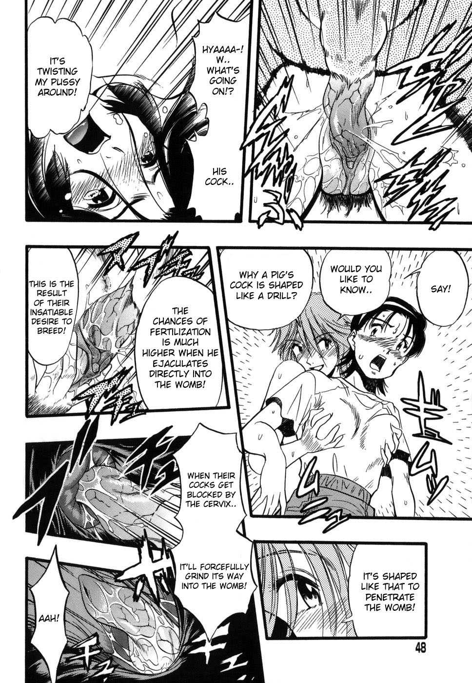 [Kurita Yugo] Zoophilia Syndrome: Homeroom #3 (English) {Decensored} - Page 8