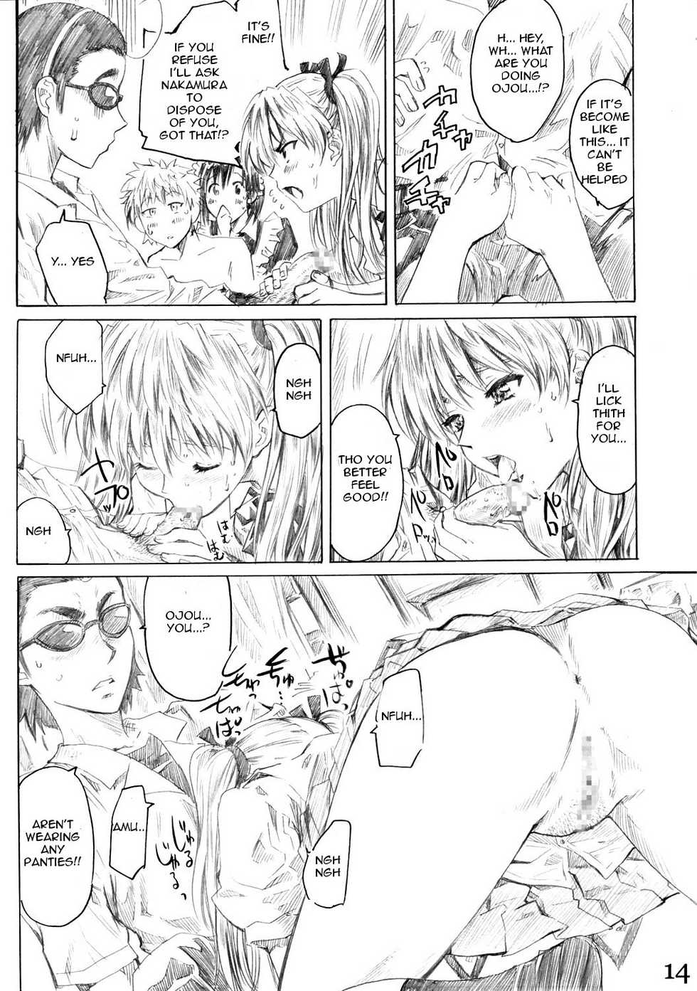 (C68) [MARUTA-DOJO (MARUTA)] School Rumble Harima no Manga Michi Vol.3 (School Rumble) [English] [rookie84] - Page 13
