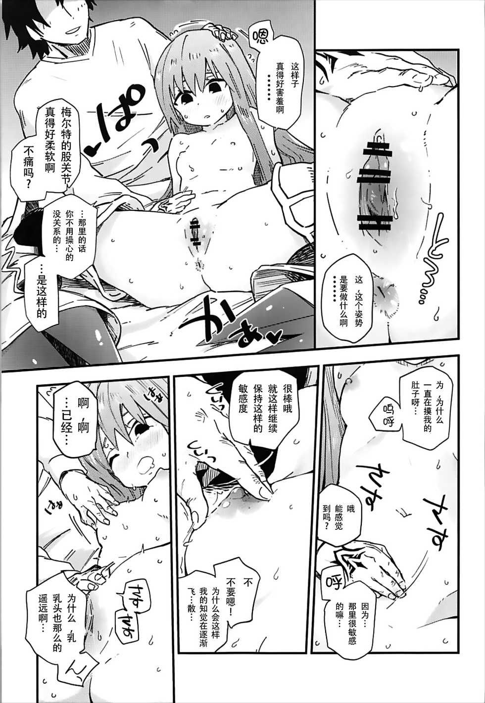 (C93) [Sarpaccio (Waira)] Melt ga Kanjiru Hon. (Fate/Grand Order) [Chinese] [不咕鸟汉化组] - Page 12