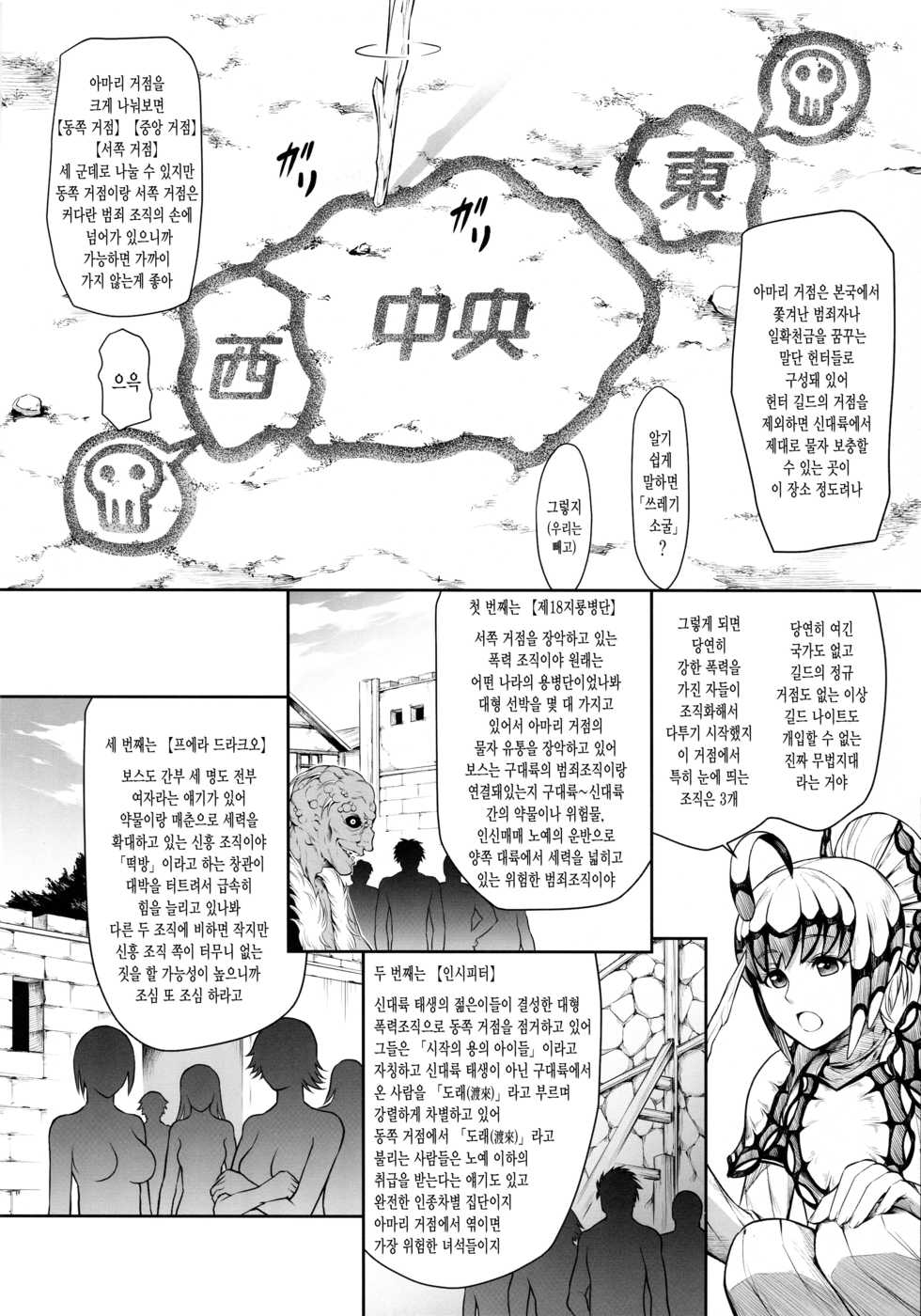 (C96) [Yokohama Junky (Makari Tohru)] Solo Hunter no Seitai WORLD 3 (Monster Hunter) [Korean] - Page 5