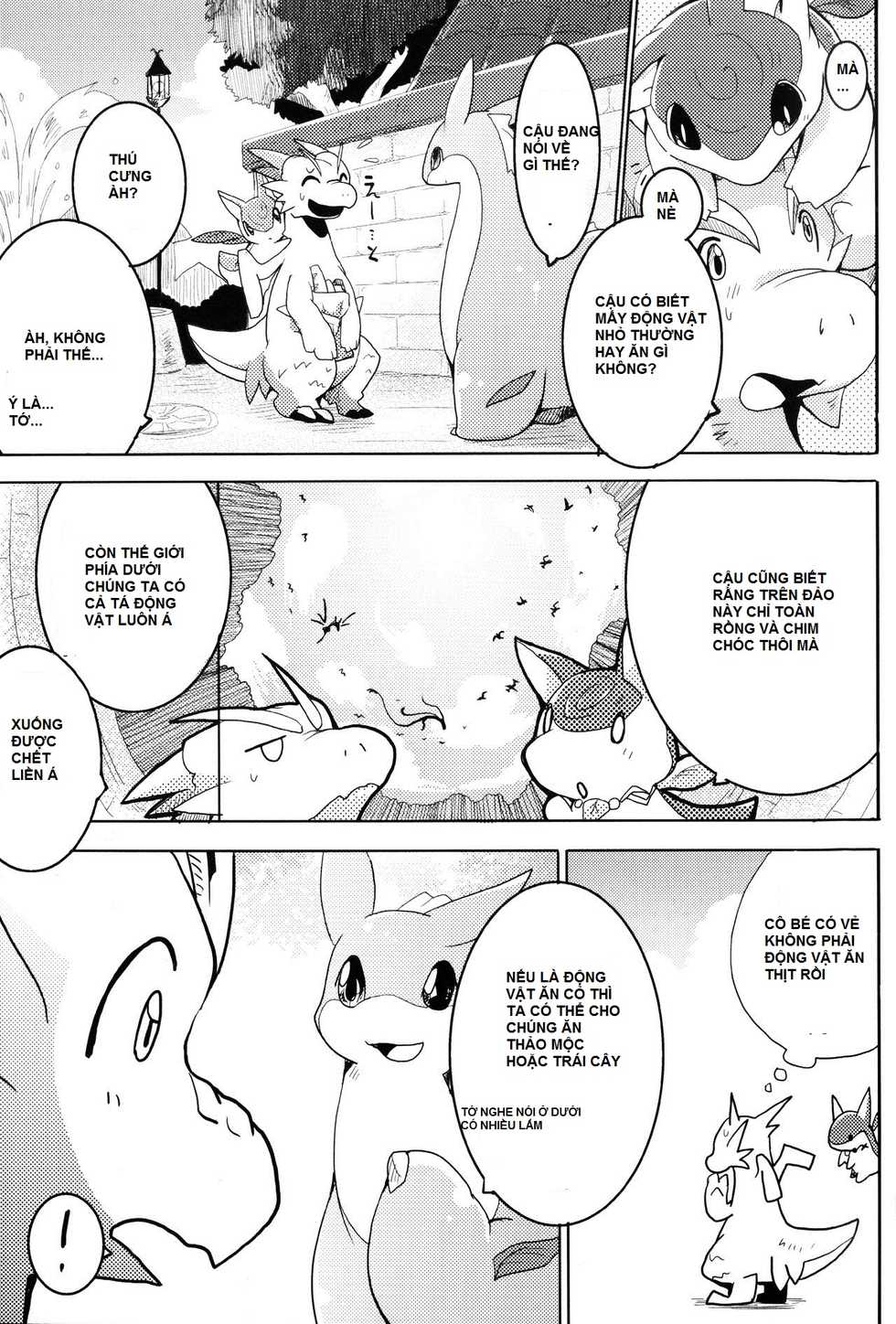(Kemoket 4) [Kemono no Koshikake (Azuma Minatu)] Kudamonogatari ~Hitokuchime~ [Vietnamese Tiếng Việt] - Page 16
