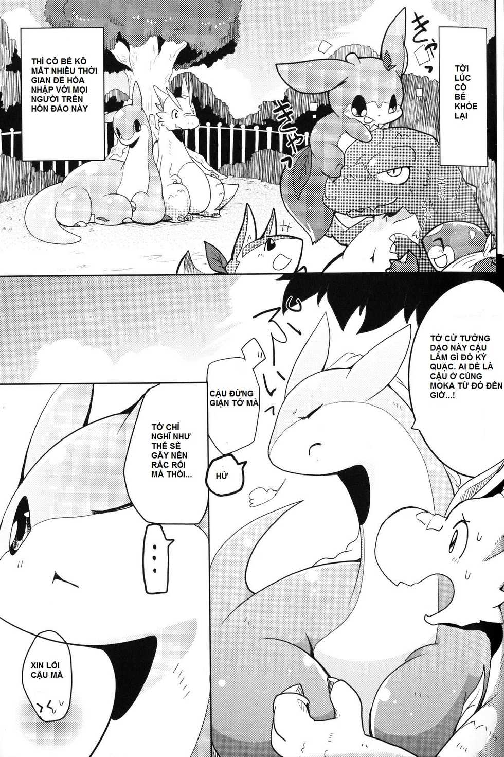 (Kemoket 4) [Kemono no Koshikake (Azuma Minatu)] Kudamonogatari ~Hitokuchime~ [Vietnamese Tiếng Việt] - Page 26