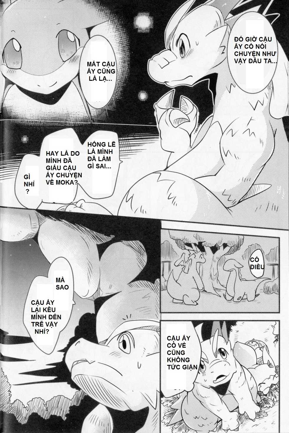 (Kemoket 5) [Kemono no Koshikake (Azuma Minatu)] Kudamonogatari ~Futakuchime~ [Vietnamese Tiếng Việt] - Page 10