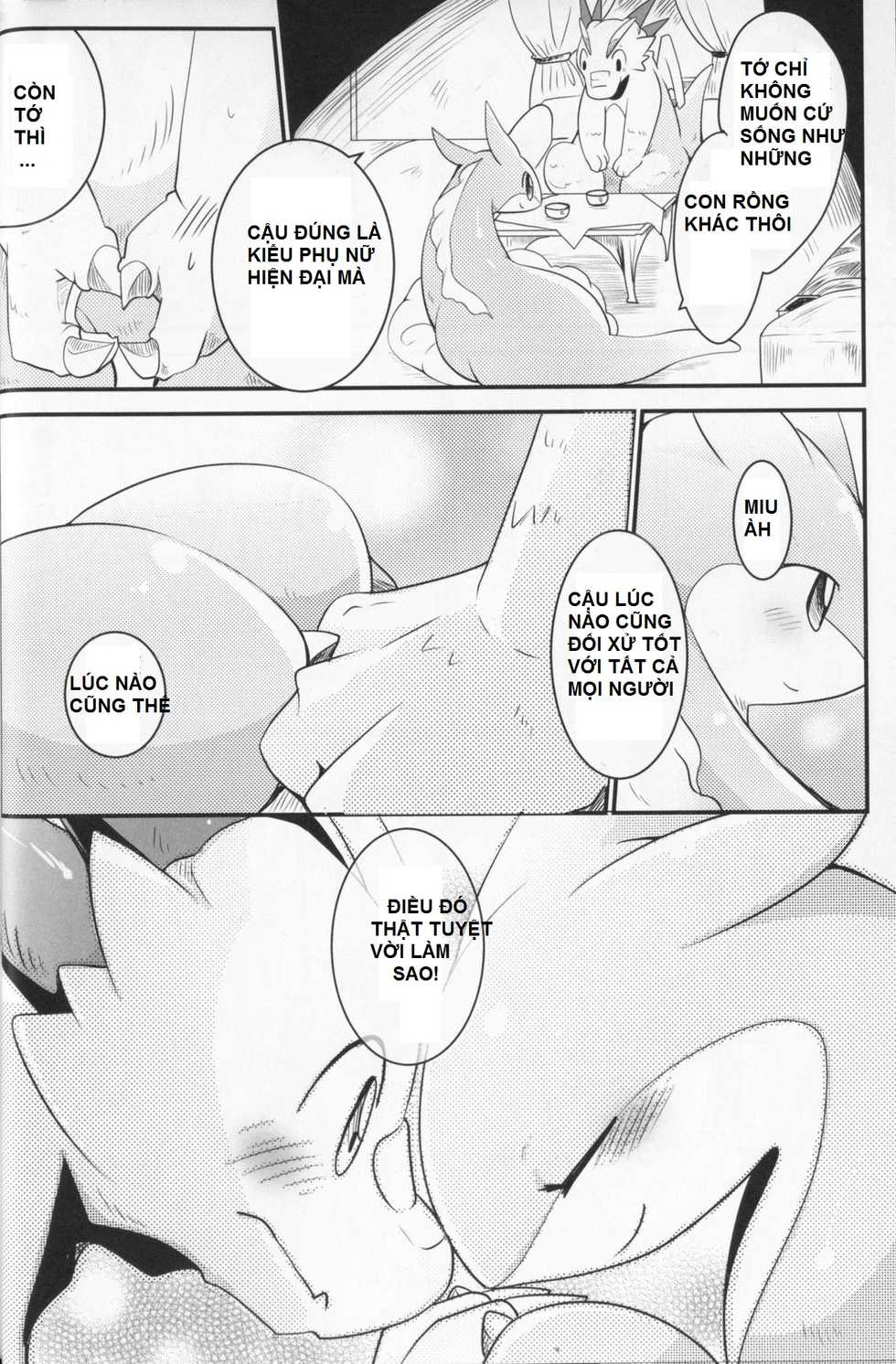 (Kemoket 5) [Kemono no Koshikake (Azuma Minatu)] Kudamonogatari ~Futakuchime~ [Vietnamese Tiếng Việt] - Page 18