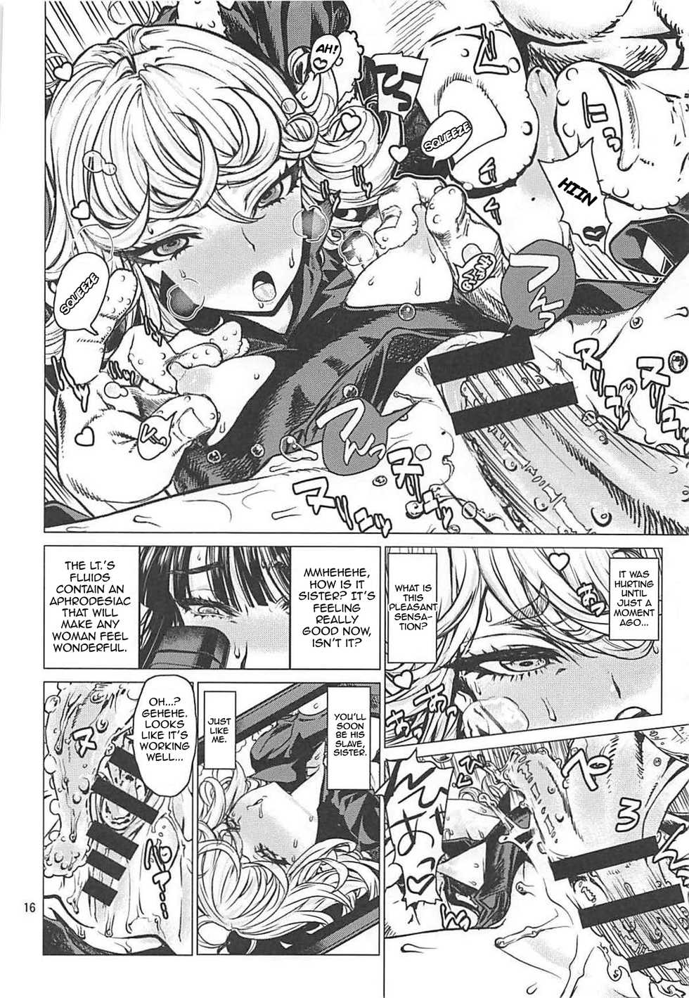 (C93) [Dorepooru (Leopard)] Disaster Sisters Leopard Hon 25 (One Punch Man) [English] [Jashinslayer] - Page 15
