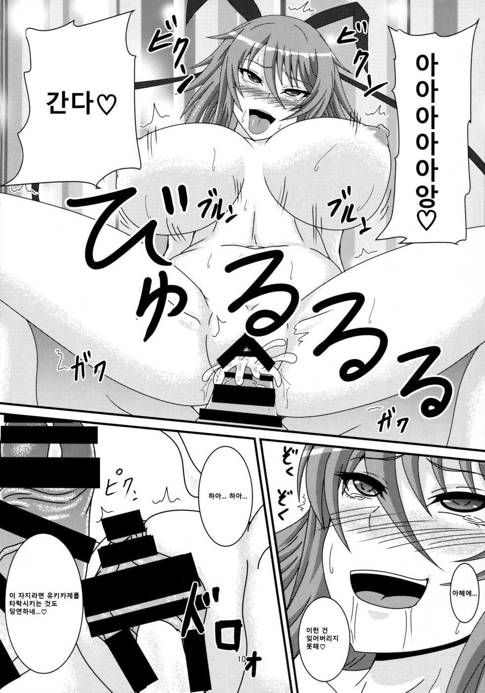 (C96) [Mizutaniya (Mizutani Rin)] Yukikaze to Okaa-san (Taimanin Yukikaze) [Korean] - Page 9