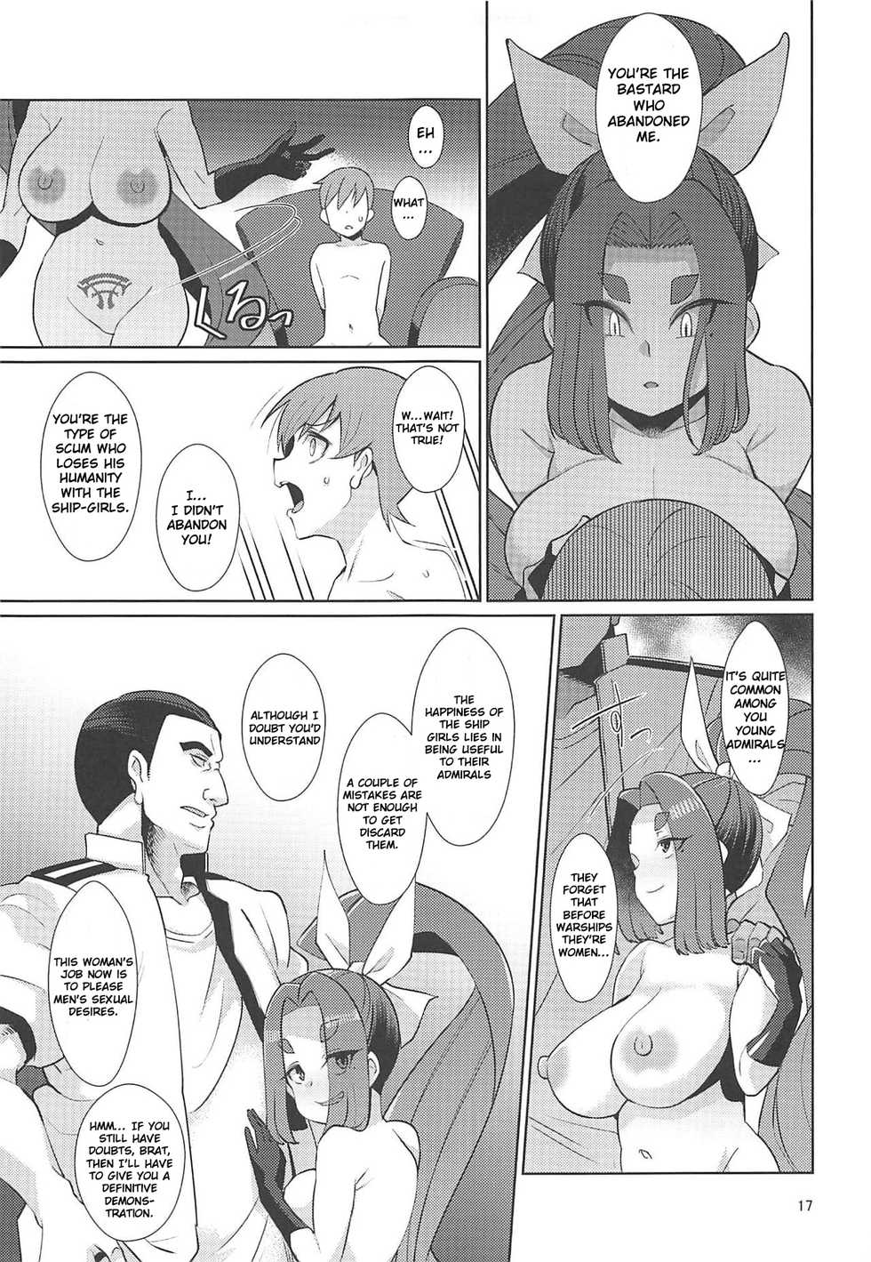 (COMIC1☆15) [Kuzunoha (Yumano Yuuki)] Dorei Shoufukan Hatsuharu Kai Tsui (Kantai Collection -KanColle-) [English] [Raknnkarscans] - Page 16