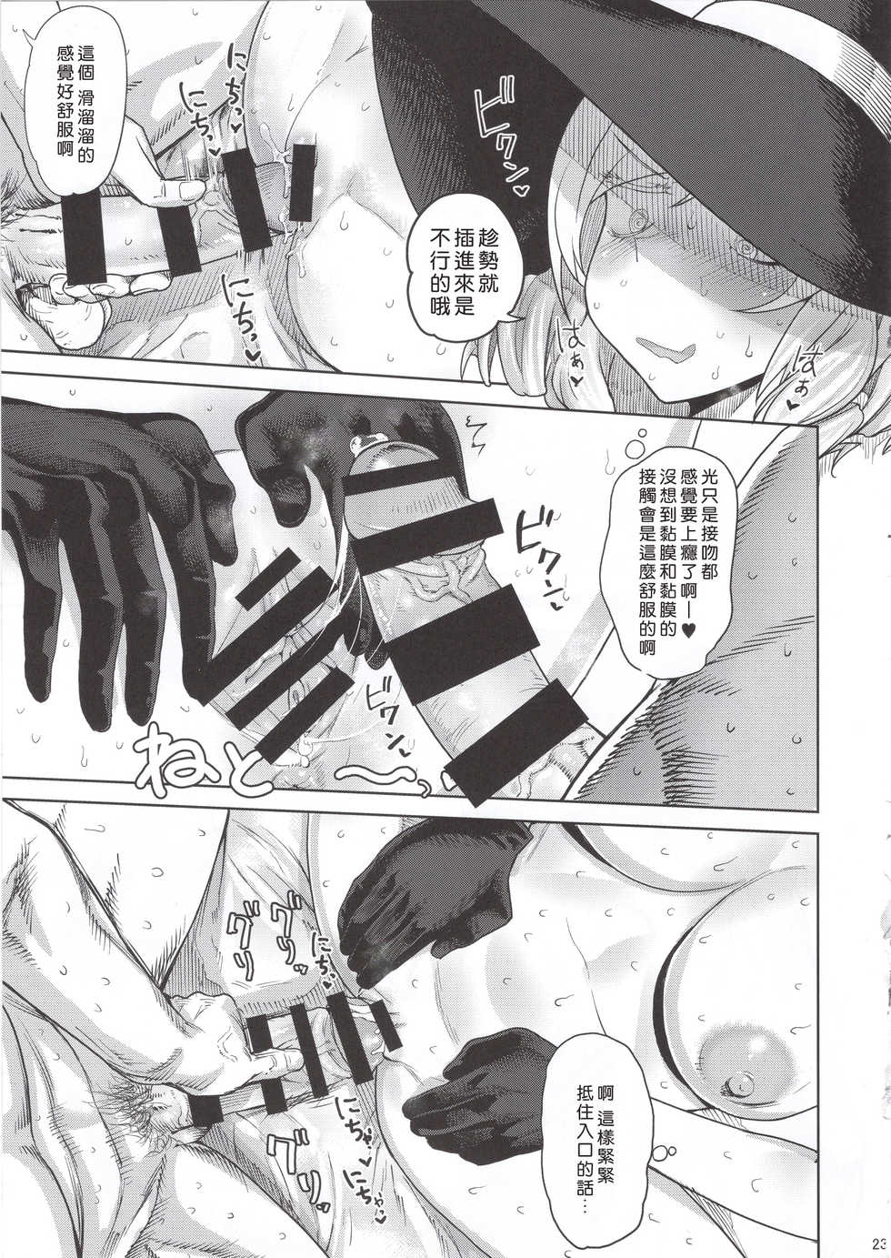 (C96) [D-baird (BeNantoka)] Honban Nashi [Chinese] [好野尻漢化] - Page 22