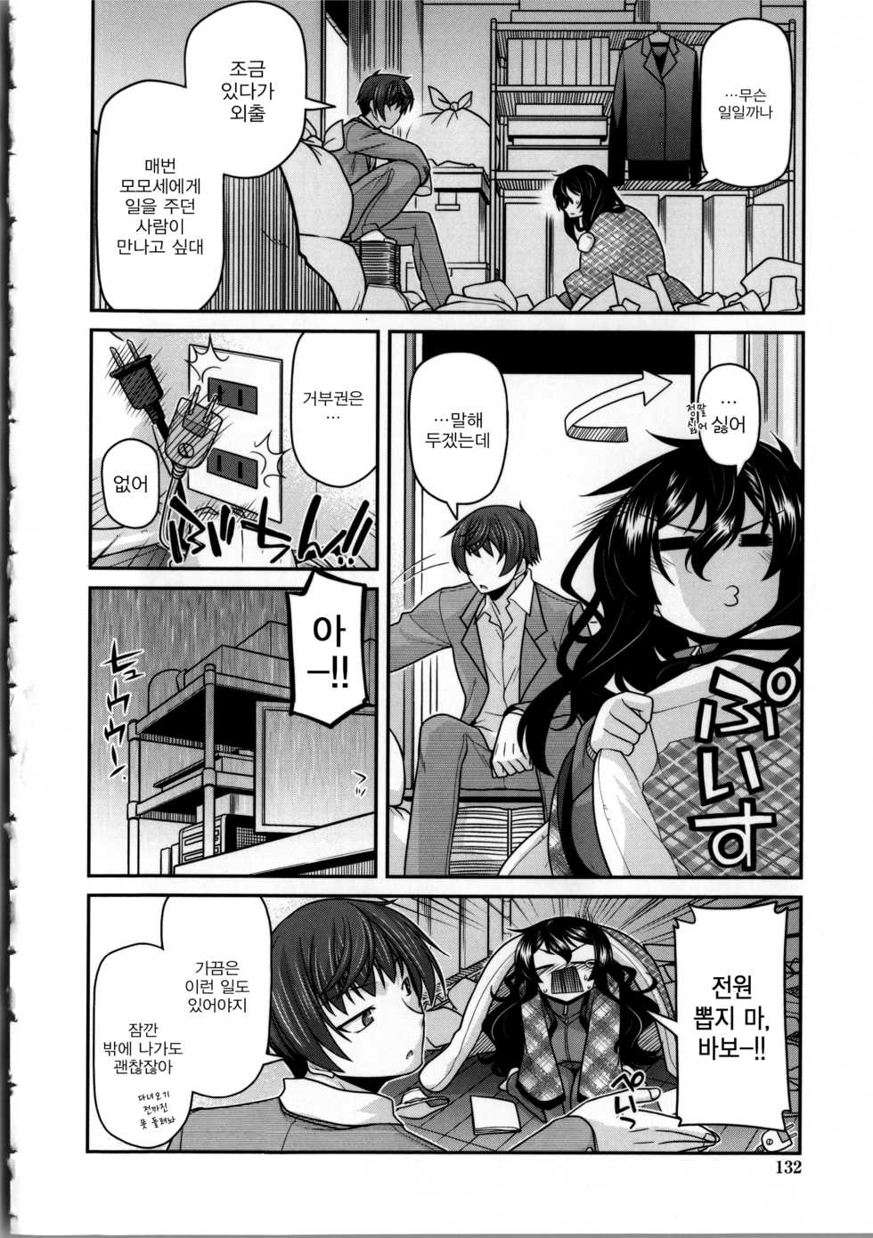 [Miyashiro Sousuke] Zoku Hikikomori Working (Yamato Nadeshiko Chichi Henge) [Korean] [MMG] - Page 4