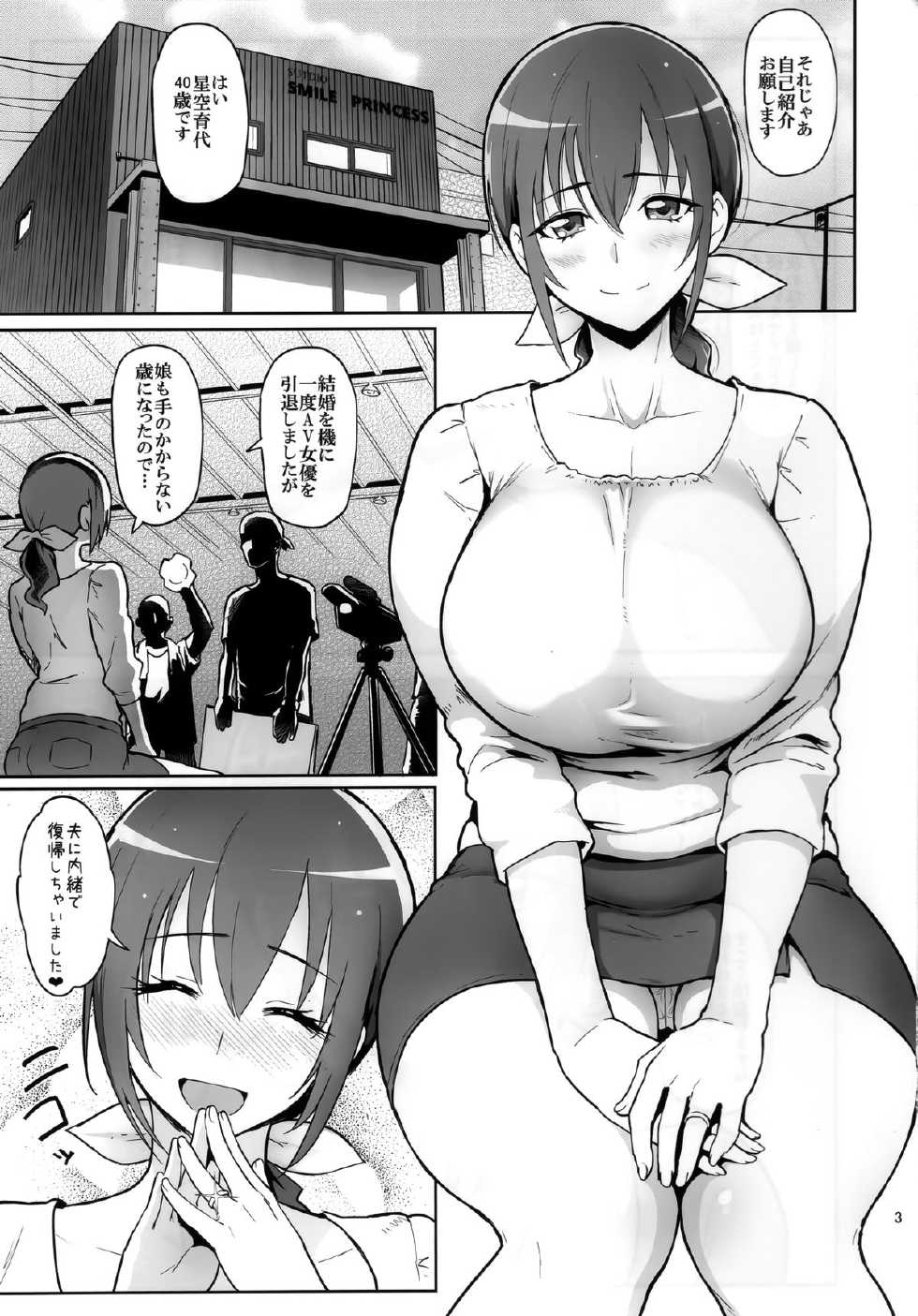 (C88) [Memeya (Meme50)] Hoshizora Ikuyo 40-sai Sai Debut (Smile PreCure!) - Page 3
