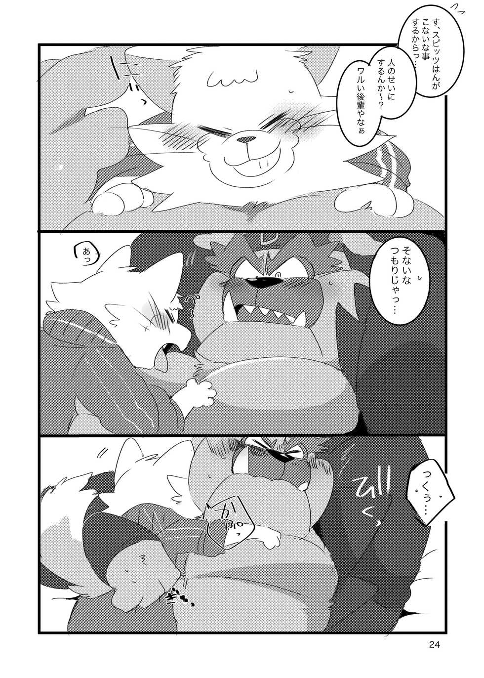 (Kansai! Kemoket 8) [Kokemomo (Hyaku)] Honmani Komatta Aikatayade! (Warioware) - Page 23