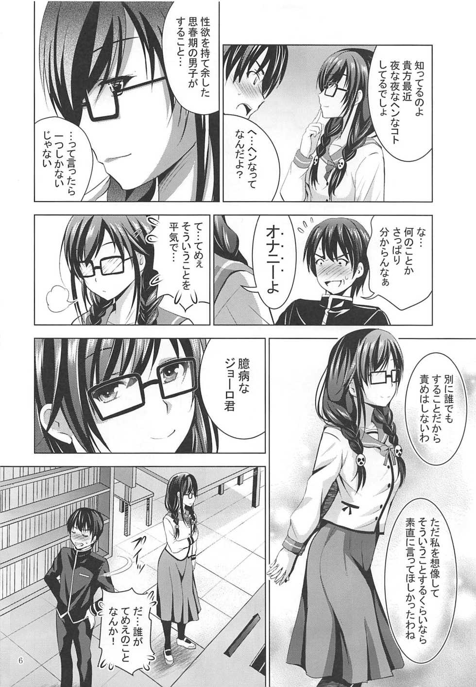(COMIC1☆16) [Studio BIG-X (Arino Hiroshi)] MOUSOU THEATER 62 (Ore o Suki nano wa Omae dake kayo) - Page 5