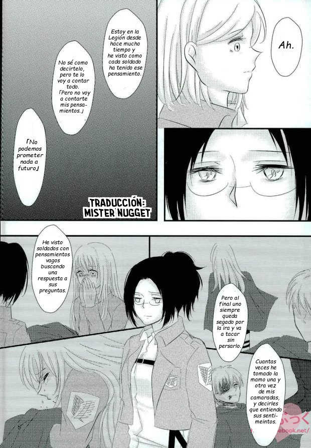 (Dai 2 Kai Hekigai Chousa Haku) [Cosmic Orange (Akino)] Consolation | Consuelo (Shingeki no Kyojin) [Spanish] [Mr. Nugget] - Page 9