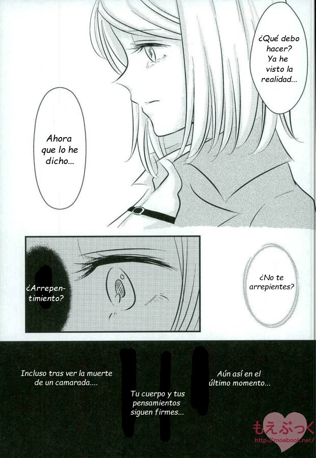 (Dai 2 Kai Hekigai Chousa Haku) [Cosmic Orange (Akino)] Consolation | Consuelo (Shingeki no Kyojin) [Spanish] [Mr. Nugget] - Page 16
