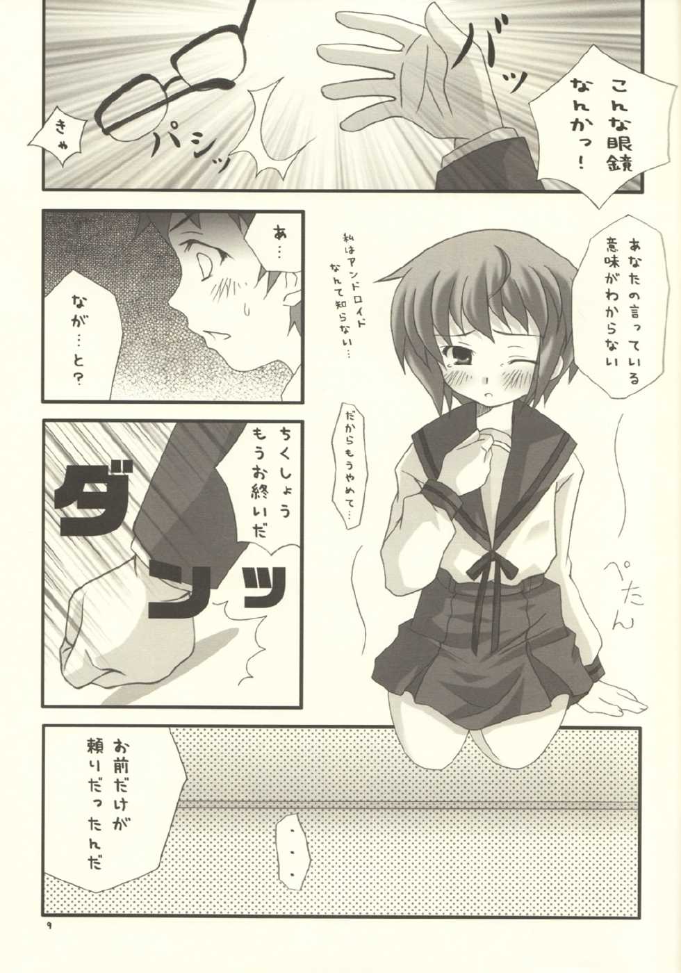 (C68) [Imonoan (Naoe Kana)] Nagato Yuki no Musou (Suzumiya Haruhi no Yuuutsu) [Incomplete] - Page 8