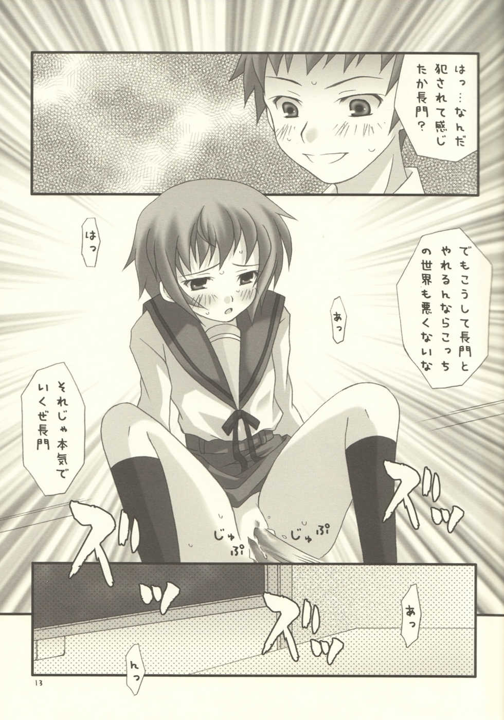 (C68) [Imonoan (Naoe Kana)] Nagato Yuki no Musou (Suzumiya Haruhi no Yuuutsu) [Incomplete] - Page 12