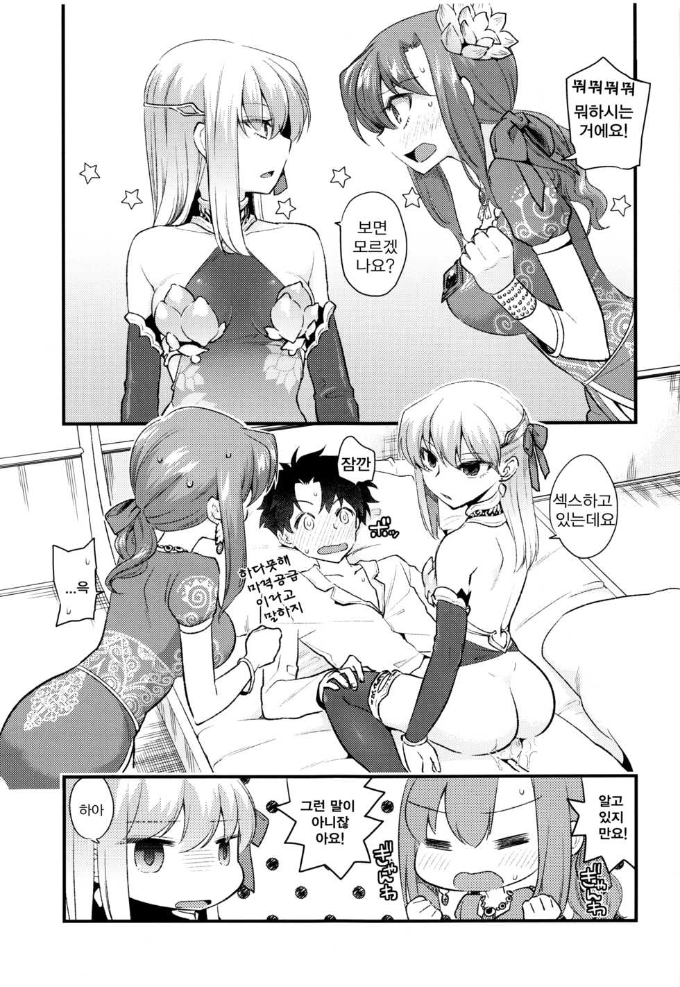 (C96) [TRIP SPIDER (niwacho)] Shringarayoni (Fate/Grand Order) [Korean] - Page 12