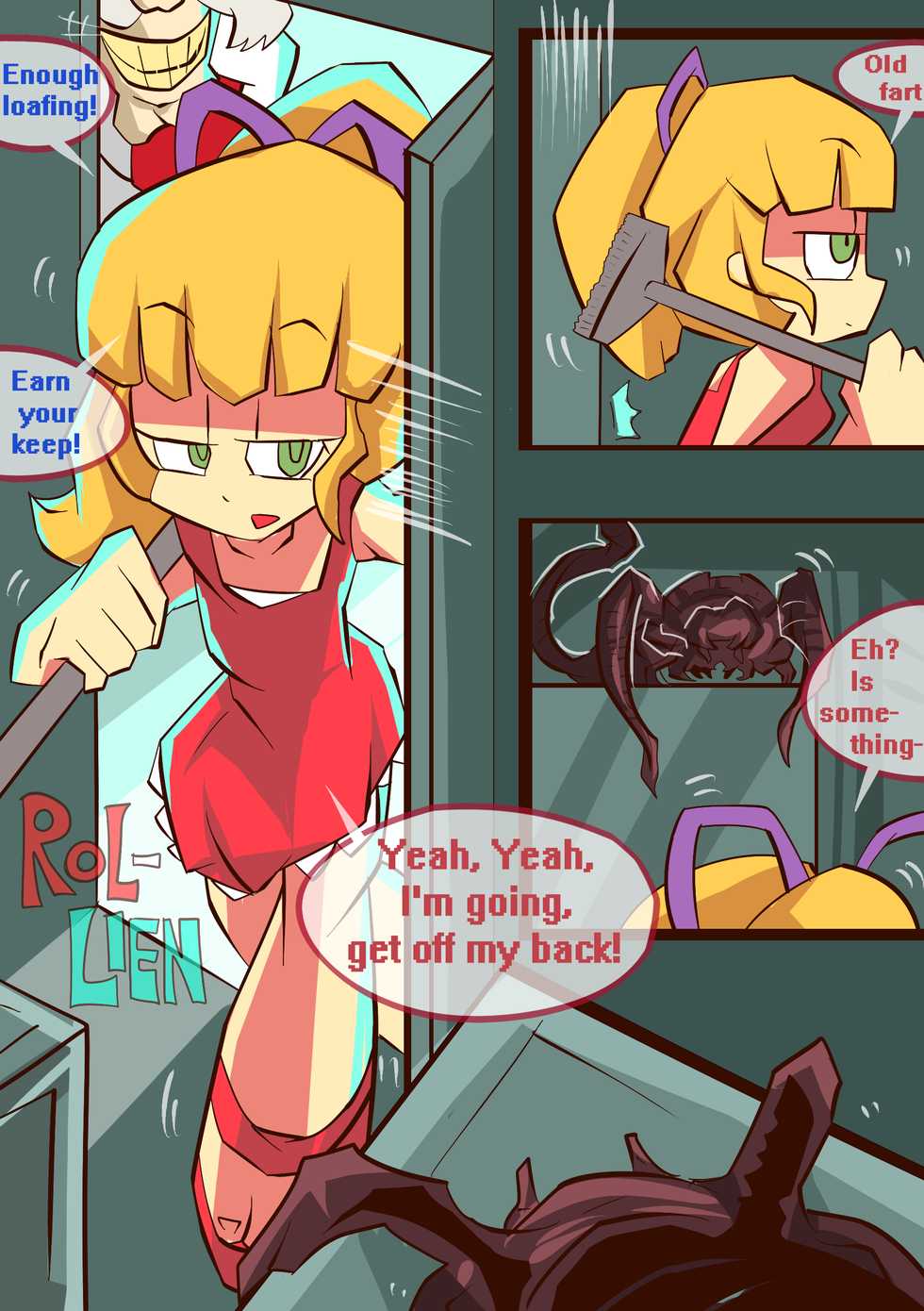 [BEN237] ROL-LIEN (megaman) - Page 1