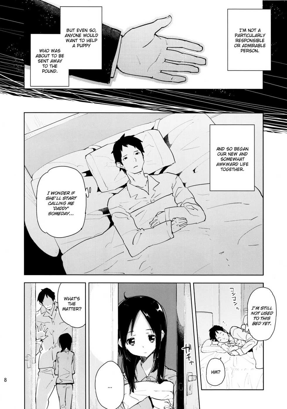 (COMITIA103) [Kabuttari Kaburanakattari (Seihoukei)] Mei ga Heya ni yattekita to Omottara Kyuu ni Fuku wo Nugi hajimete!? | My Niece Came Into My Room and Suddenly Started Stripping!? [English] [friggo] - Page 7