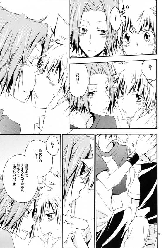 (C74) [Mononoke Hobaku Butai (Kubyou Azami)] Catch You Catch Me (Katekyoo Hitman REBORN!) - Page 14