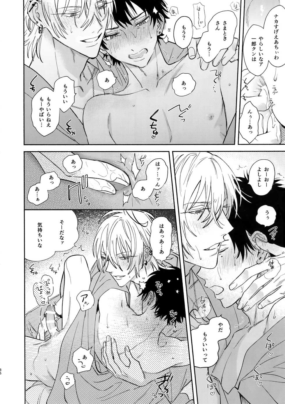 (Crazy Lyric Battle 4) [mesuchanghonpo (onna)] Never ending journey (Hypnosis Mic) - Page 35