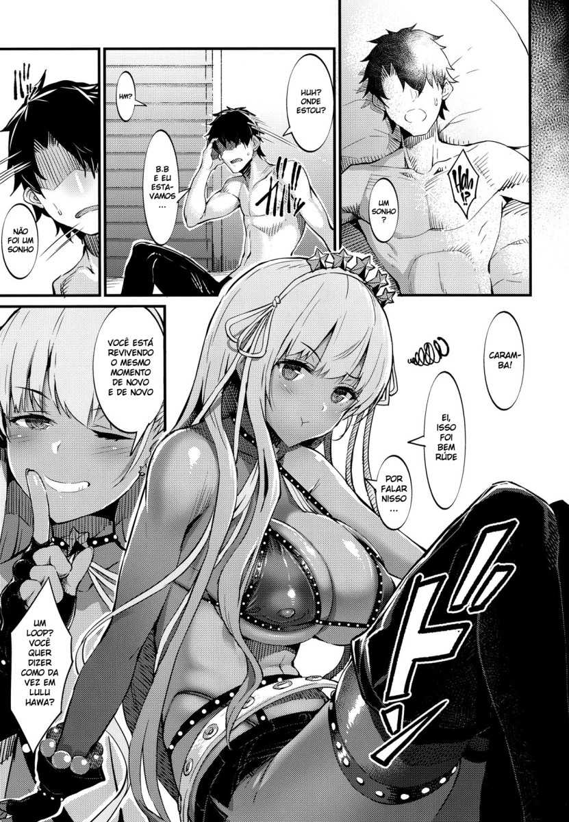 (C96) [Selvage Fisheries (Uo Denim)] Kagirinaku Toumei ni Chikai B.B - Almost Transparent B,B (Fate/Grand Order) [Portuguese-BR] - Page 4