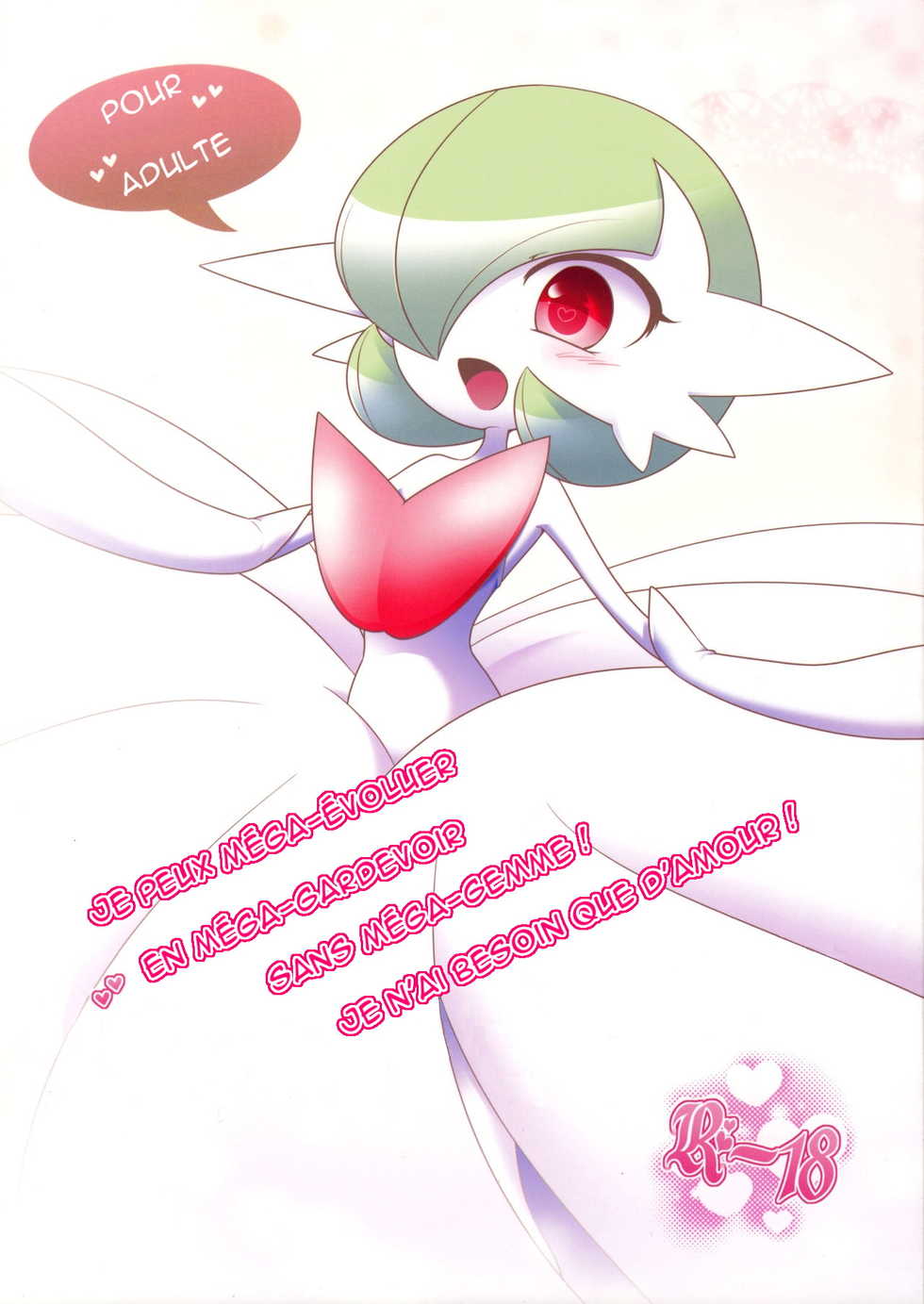 (C85) [Royal Moon (Shirane Shiratsuki Nabeshima Akira)] Aisae Areba Megastone ga Nakute mo Megashinka Dekiru yo ne! (Pokémon X and Y) [French] - Page 1