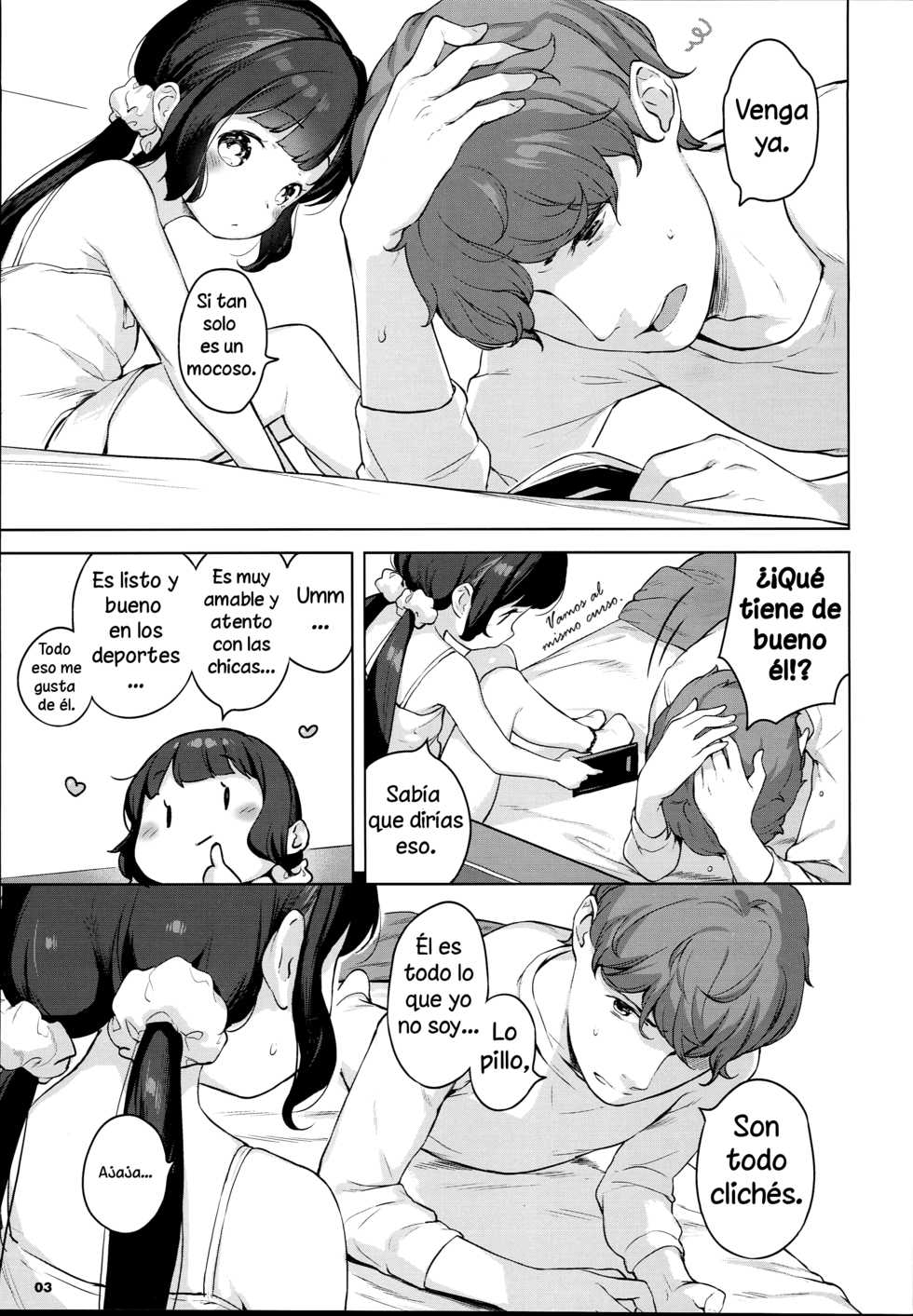 (C93) [Mothman (henreader)] Imouto ni Kareshi ga Dekita toka Chotto Imi ga Wakaranai desu. | ¿Cómo que mi hermana pequeña ya tiene novio? [Spanish] [Solarismaximum] - Page 2