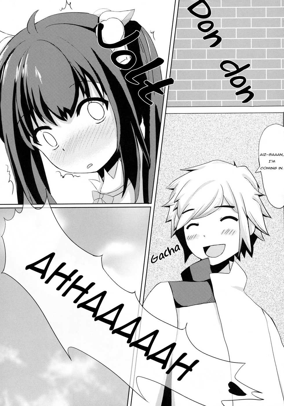 (C88) [Neko☆Tanteidan Peach (Midorino Haru)] Hestia x Aiz (Dungeon ni Deai o Motomeru no wa Machigatteiru Darou ka) [English] [EHCOVE] - Page 13