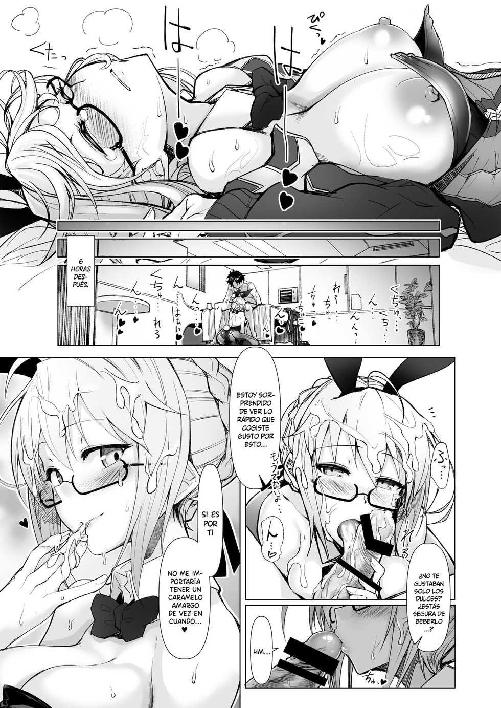 [30min-5000yen (Kagami Uekusa)] Chaldea Bunny Bu (Fate/Grand Order) [Spanish] [Okami Scans] [Digital] - Page 16