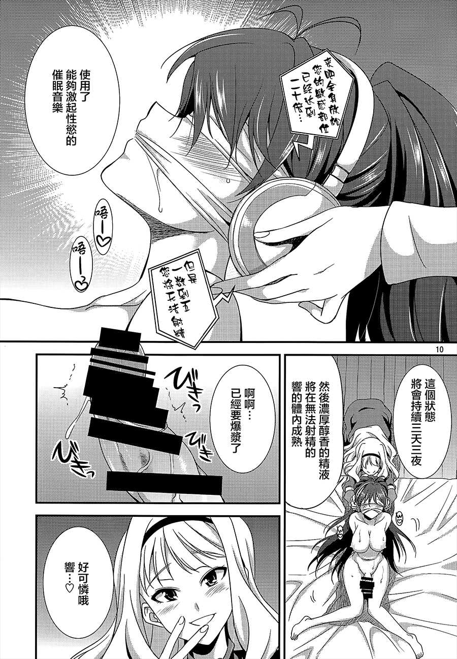 (C85) [Kaguya Hime Koubou (Gekka Kaguya)] THE iDOL M@STER Hayassuka!? Sunday (THE iDOLM@STER) [Chinese] [大友同好会] - Page 9