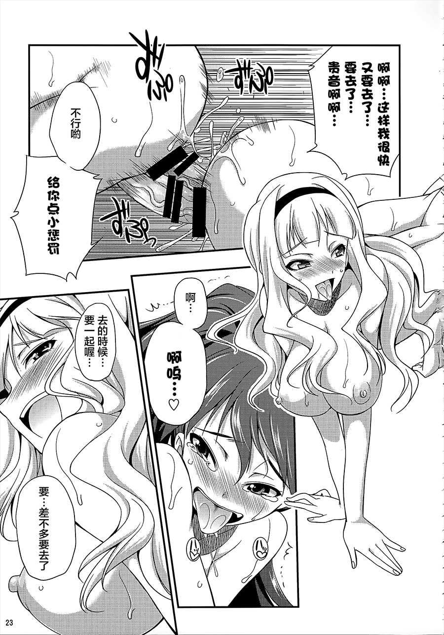 (C85) [Kaguya Hime Koubou (Gekka Kaguya)] THE iDOL M@STER Hayassuka!? Sunday (THE iDOLM@STER) [Chinese] [大友同好会] - Page 22