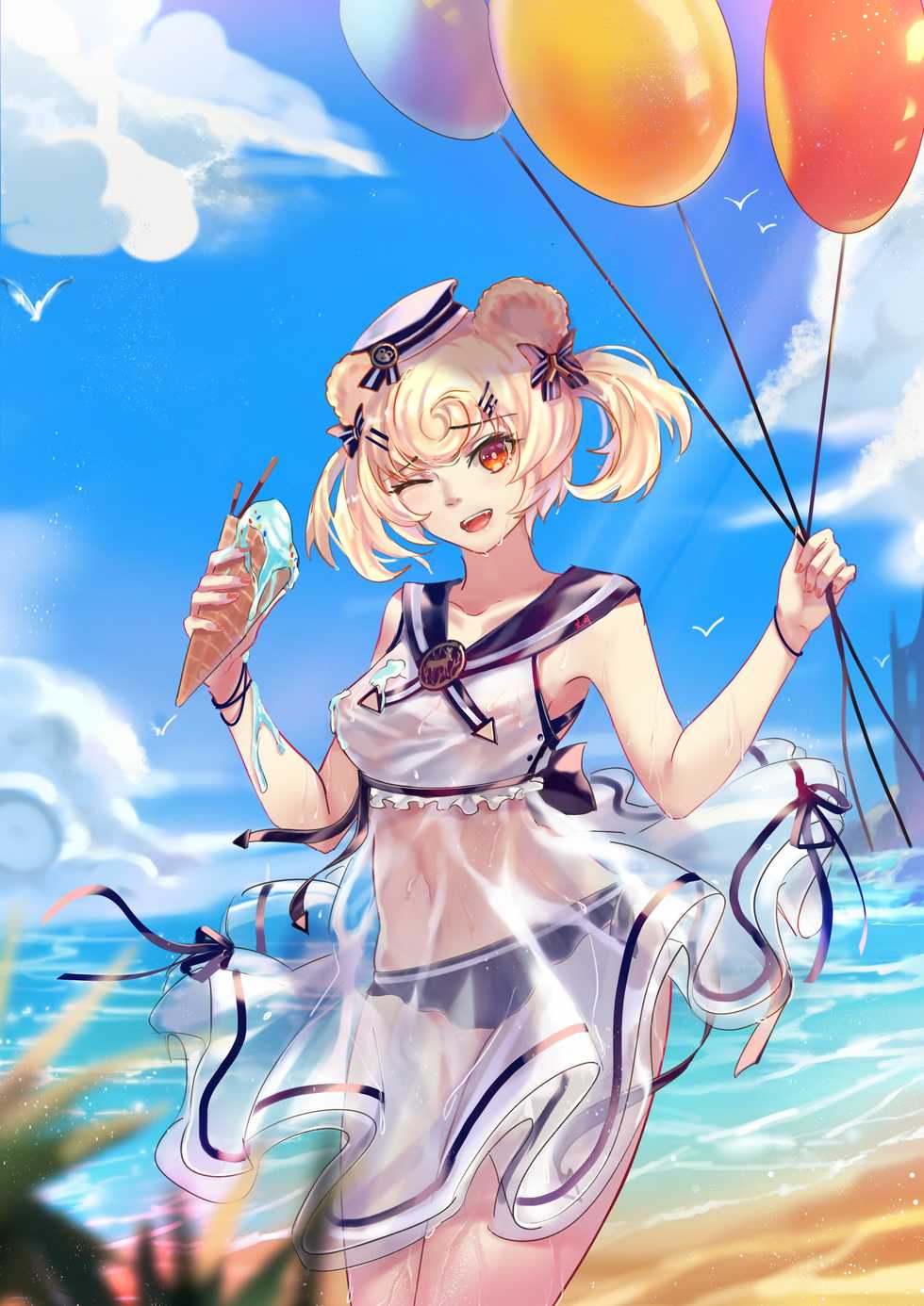 [Gengetsu] 沙灘一角 (Arknights) [Chinese] - Page 39