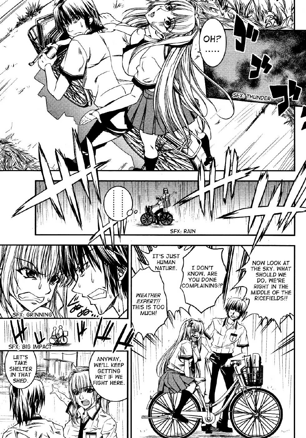 [Sagamiya Takafumi] Ameonna to Amayadori | Rain Girl Taking Shelter (COMIC Momohime 2009-01) [English] [Yoroshii] - Page 3