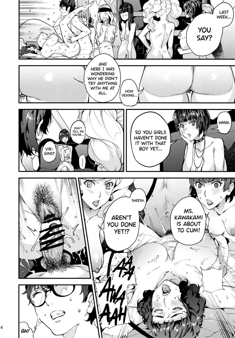 (C96) [Oppai Baibai (Azukiko)] Hattoubun no Persona (Persona 5) [English] [biribiri] - Page 15