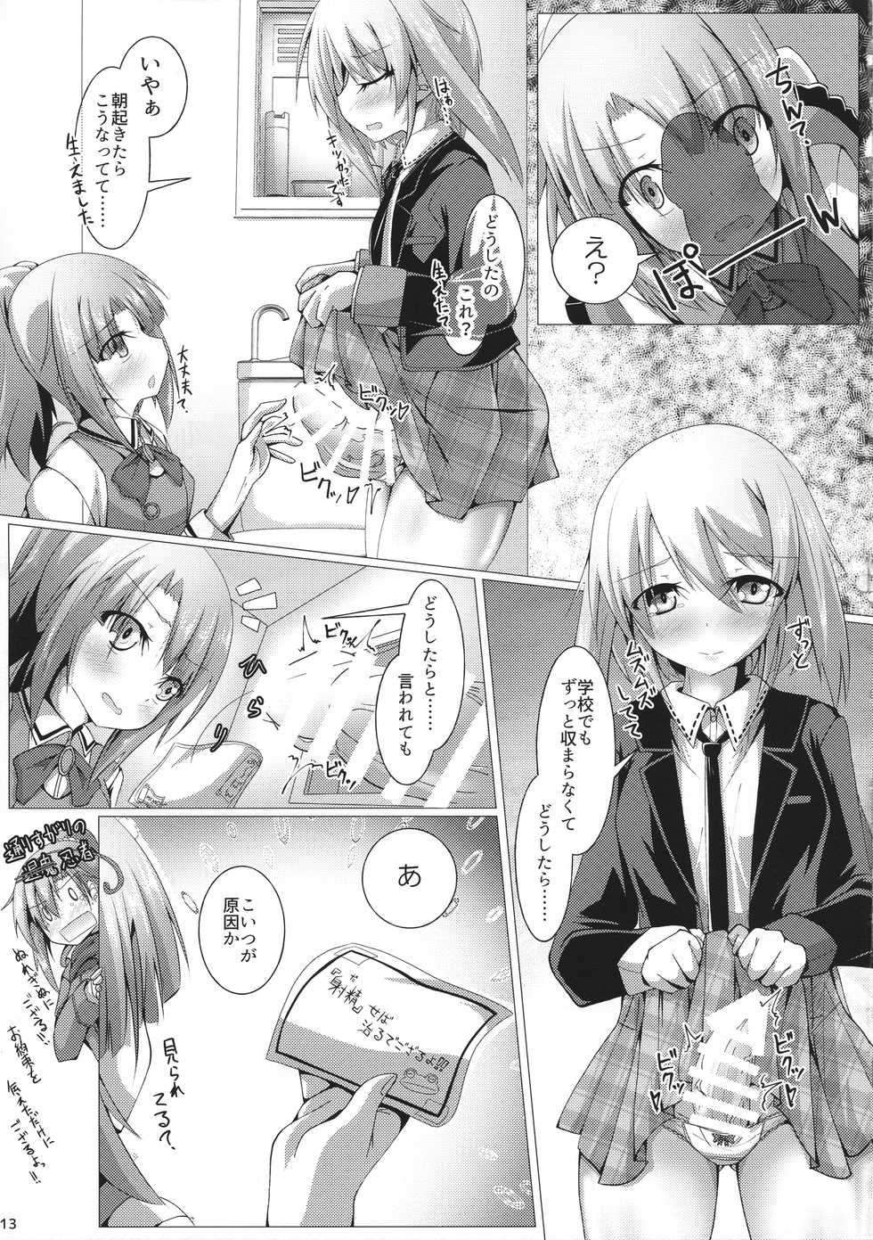 (C96) [D☆G (Various)] ALICE GEAR ANTHOLOGY Futanari Chuuiki Goudou Chousa Ninmu (Alice Gear Aegis) - Page 15