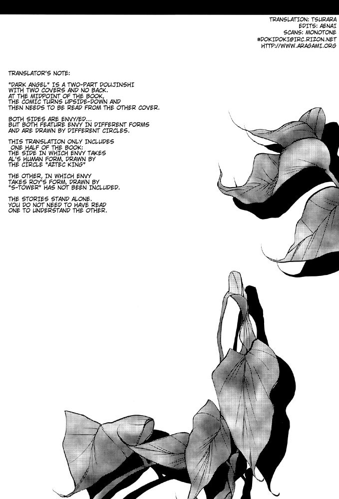 [Azteca-King, S-TOWER (Shiou Naoto, Takatoh Sachi)] Dark Angel (Fullmetal Alchemist) [English] [Doki Doki] - Page 4