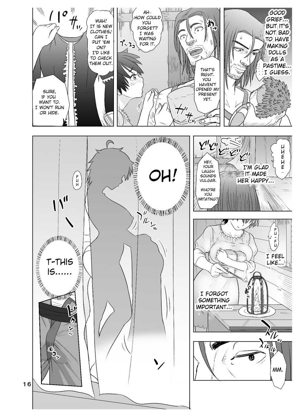 [Mandrill (Arimura Ario)] Datte Otoko wa Kedamono da mono Dai 1-wa Otou-san wa Ookami-san? [English] [CrowKarasu] - Page 16