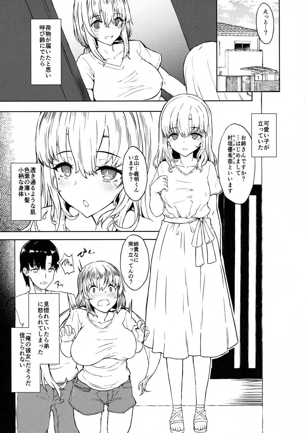 (C96) [Contamination (eigetu)] Otouto no Kanojo - Page 4