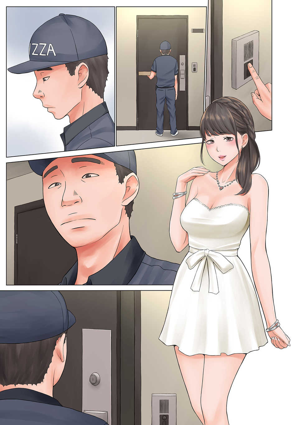 [Kokkishin (Neginegio)] Anoko no Jitaku, Tokutei shimashita ~Pizza Takuhai Beit no Ore ga Kanojo o Shitsuyou ni Hame Ijiru Riyuu~ - Page 2