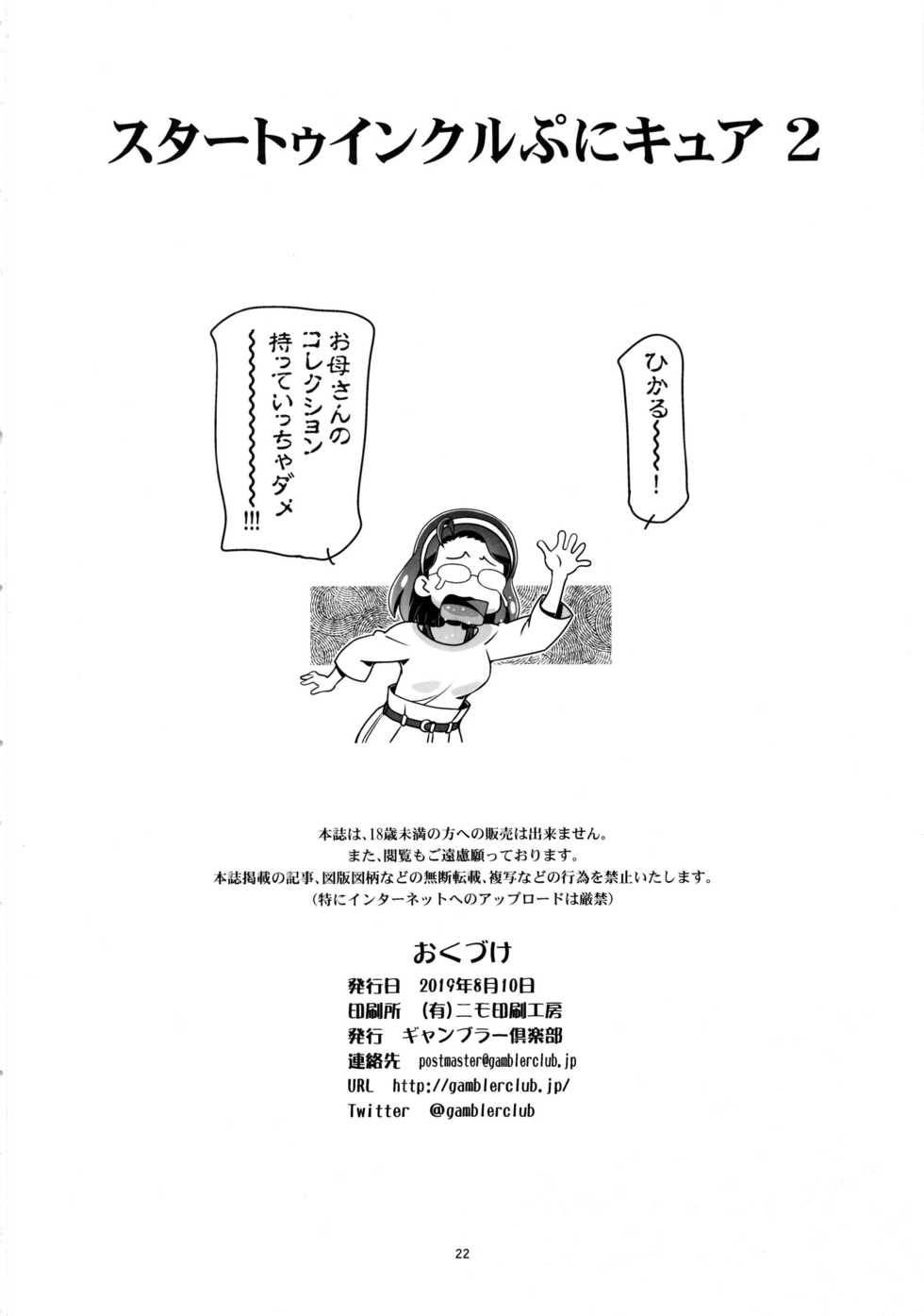 (C96) [Gambler Club (Kousaka Jun)] Star Twinkle PuniCure 2 (Star Twinkle PreCure) - Page 21