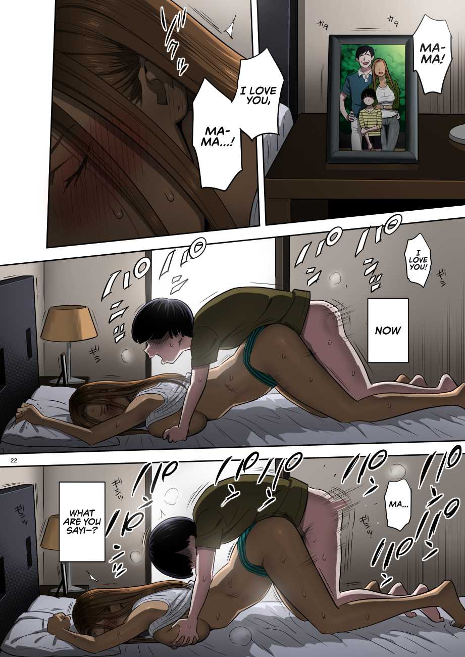 [Hito no Fundoshi (Yukiyoshi Mamizu)] Moto Gal Mama ga Kyuu ni Dekita Ken. | When I Suddenly Got an Ex-Gyaru as My Mother. [English] [RedLantern] [Colorized] [Digital] - Page 22