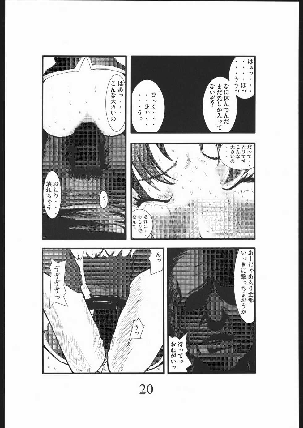 [Zettai Kanzen Rippoutai] Bouryoku Herushi-bobu (Gundam Seed Destiny) - Page 19