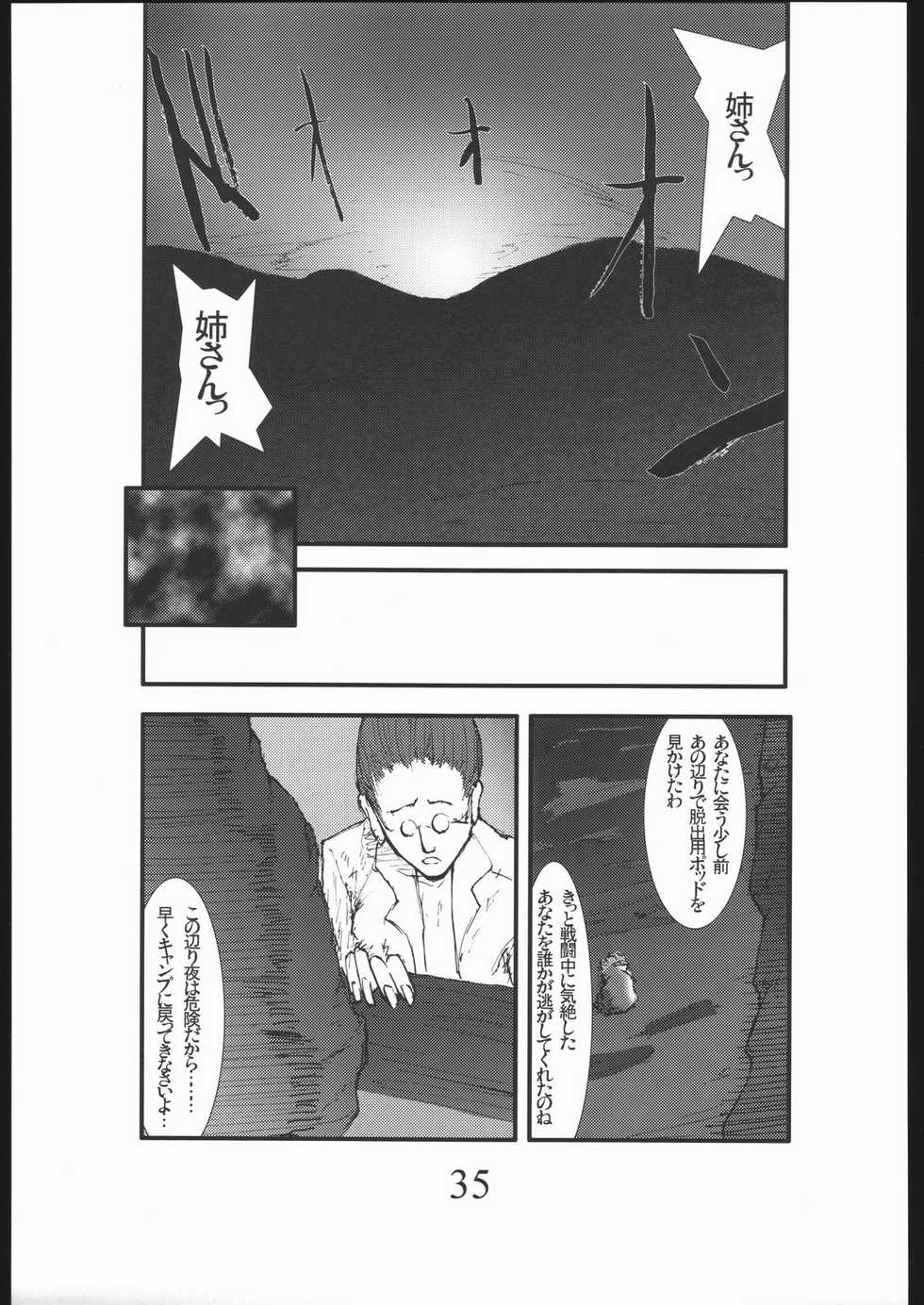 [Zettai Kanzen Rippoutai] Bouryoku Herushi-bobu (Gundam Seed Destiny) - Page 34