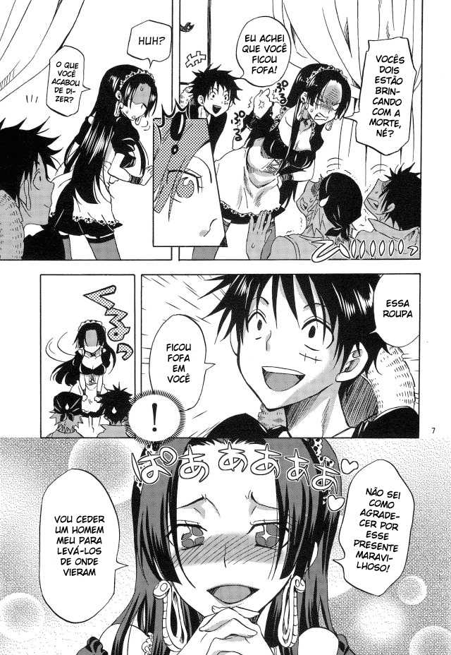 (C82) [Kurione-sha (YU-RI)] Gohoushi Jotei (One Piece) [Portuguese-BR] [DiegoVPR] - Page 5