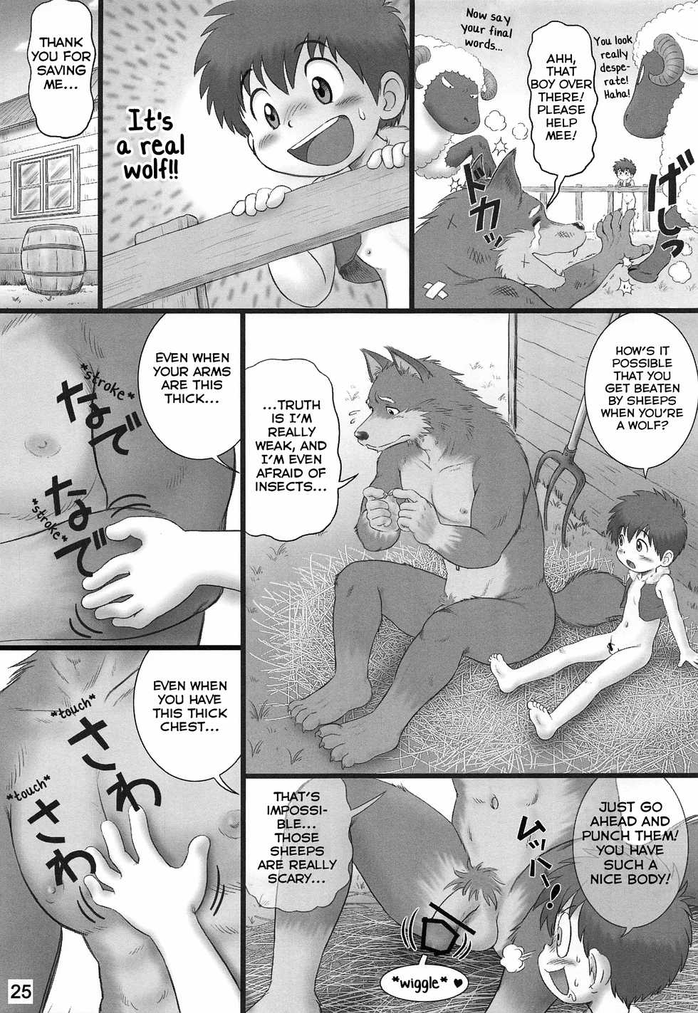 (ShotaFes 4) [Nekketsu Project (Mitsui Jun)] Ookami to Shounen (Shounen Neverland) [English] [Yuuta's Blog] - Page 5