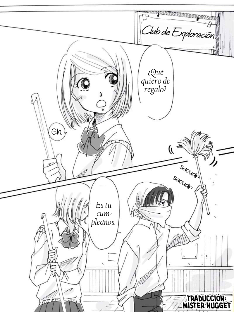 [(仁希くらら@Ｌａｚｕｌｉｔｅ)] Cumpleaños de Petra - 『Diciembre, cumpleaños ♪』Parte 1 y 2 (Shingeki no Kyojin) [Spanish] [Mr. Nugget] - Page 2