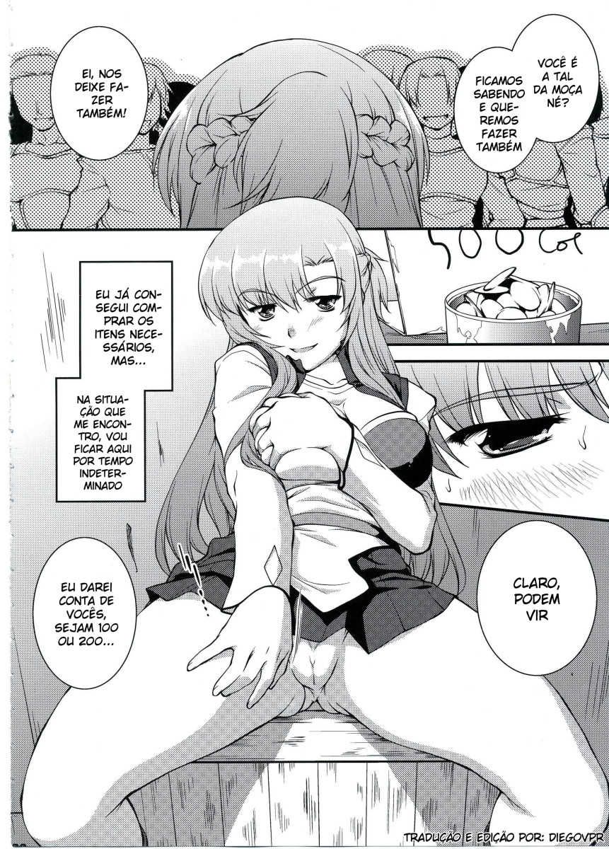 (C83) [PATRICIDE (John Sitch-Oh)] Cliché (Sword Art Online) [Portuguese-BR] [DiegoVPR] - Page 19